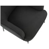 Lincoln Armchair, Black