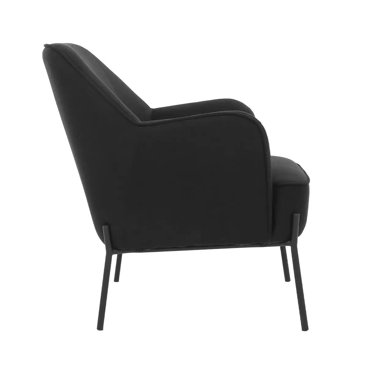 Lincoln Armchair, Black