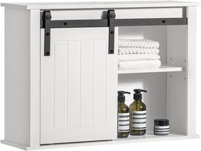 Carpenter Rocks Wall Mounted Bathroom Storage Cabinet, White image 1