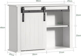 Carpenter Rocks Wall Mounted Bathroom Storage Cabinet, White image 3