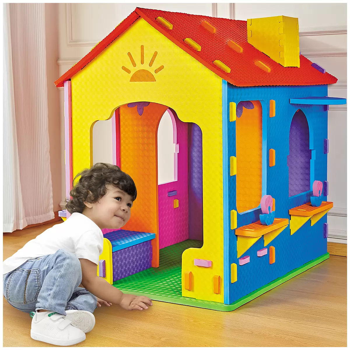 EVA foam two room playhouse