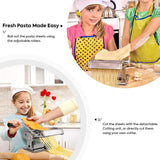 Vermicelli and fettuccine cutter attachments