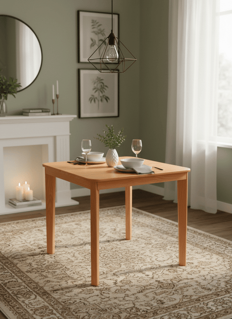 Middleton Square Wooden Outdoor Dining Table