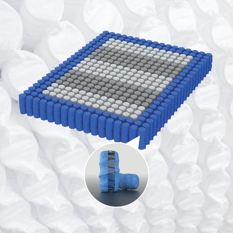 2.2 Superior King Single Mattress - 7 Zone Support