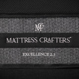 2.3 Excellence 7-Zone Fabric-Encased PocketCoil Memory Foam Mattress — Handcrafted — Allure Home Collections
