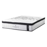 Medium firm 7 zone pocket spring memory foam mattress, 32cm King