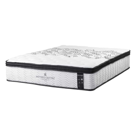 Medium firm 7 zone pocket spring memory foam mattress, 32cm King