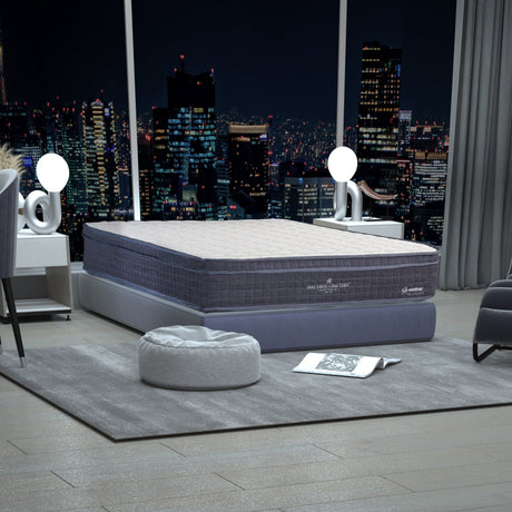 Grandeur Latex Foam 7-Zone Pocket Spring Mattress — SGS Certified, OEKO-TEX Approved — Allure Home Collections