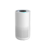 Air quality sensor indicator ring glowing on the air purifier