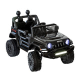 Harewood black kids electric ride on off road car