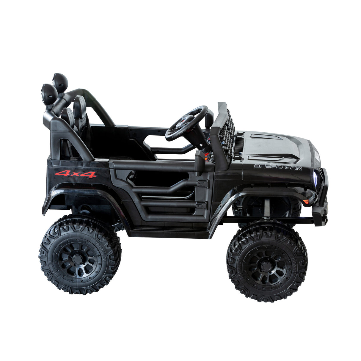 Harewood Kids Ride On Car, 12V Electric, Black