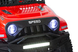 Dunsfold Kids Ride On Car, 12V Electric Off Road, Red