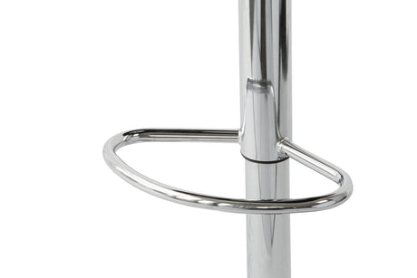 Elegant Leather Barstools with Swivel Seat