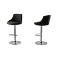 Langwarrin black bar stool in a modern Australian kitchen