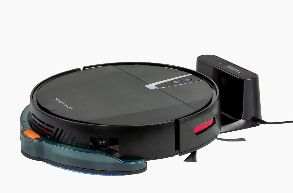 Kiel Smart Robot Vacuum, 3 in 1 with HEPA and Mopping Pad, Black