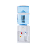 Removable cup rest with spill guard on the water dispenser