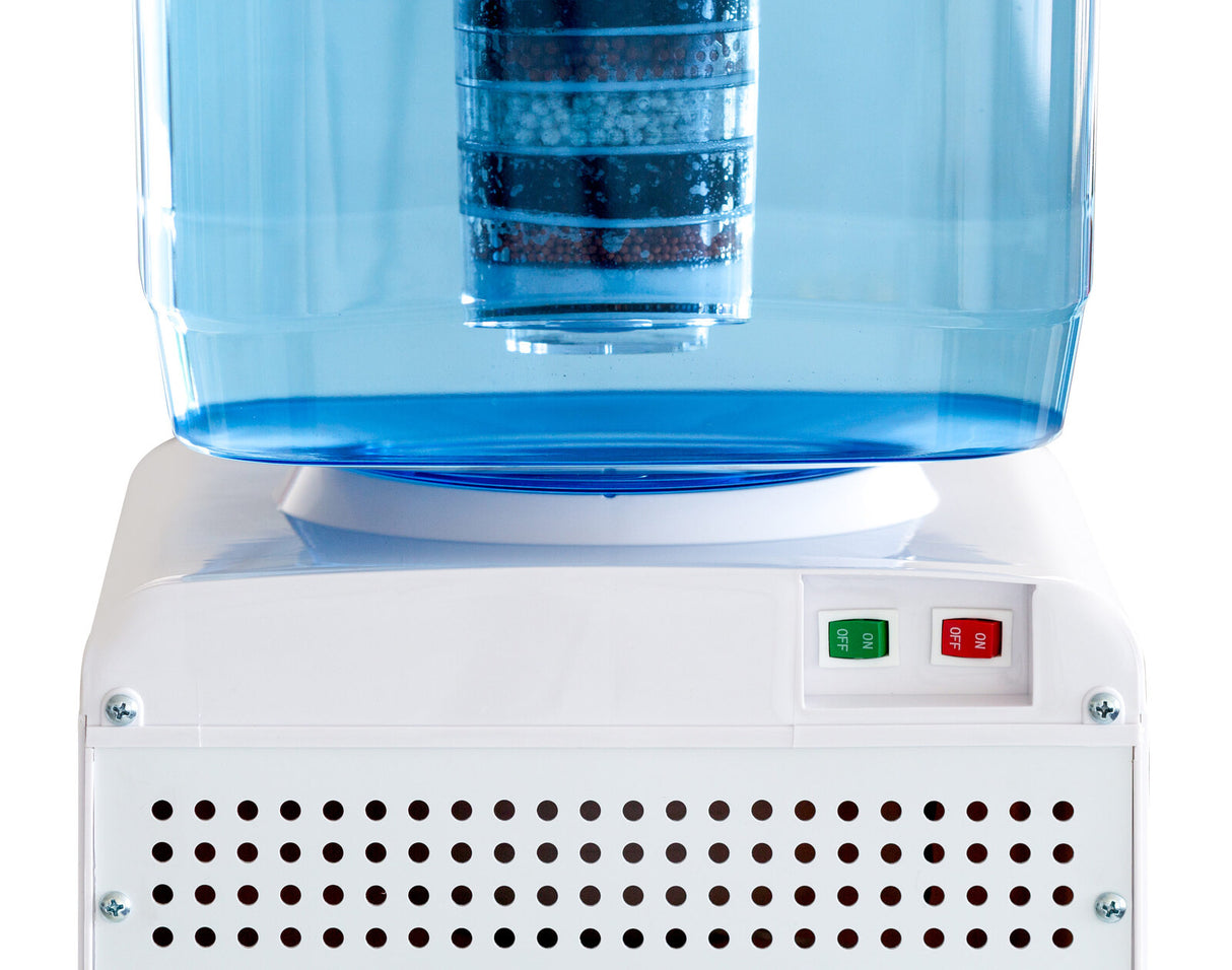 Activated carbon and resin filter supplied with the water dispenser
