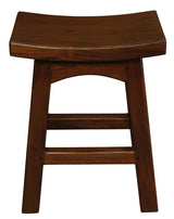 Tokyo Solid Mahogany Timber Footstool