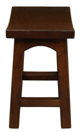 Tokyo Solid Mahogany Timber Footstool
