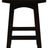 Side profile of Kyoto counter stool showing clean elegant frame — Allure Home Collections