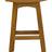 Kyoto bar stool seat and footrest detail — Allure Home Collections