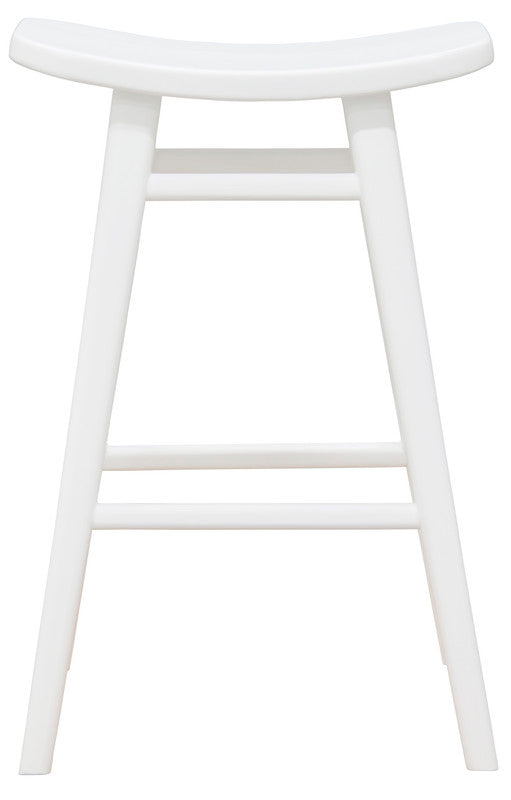 Aria Oval Solid Timber Counter Stool