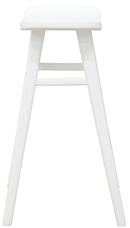 Aria Oval Solid Timber Counter Stool