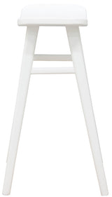 Aria Oval Solid Timber Counter Stool