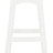 Tokyo bar stool solid mahogany grain and satin finish detail — Allure Home Collections