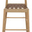 Elliot leather counter stool at kitchen island — Allure Home Collections