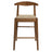 Arden loom counter stool seat texture close-up — Allure Home Collections
