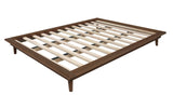 Gatsby Queen Size Platform Bed - Walnut