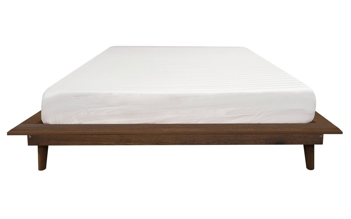Gatsby Queen Size Platform Bed - Walnut