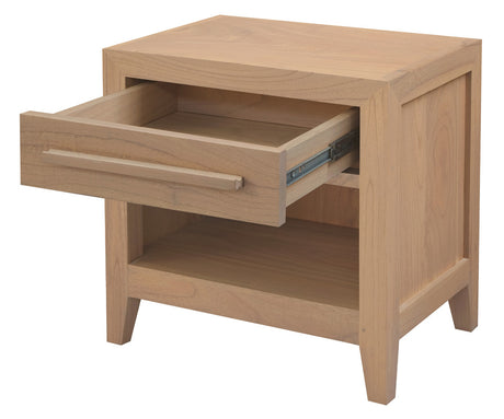 Anglesea Bedside Table, Natural, view 3