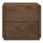 Gatsby 2-Drawer Solid White Cedar Bedside Table — Natural, Black and Walnut — Allure Home Collections