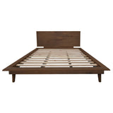 Gatsby Queen Platform Bed in Walnut