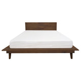 Gatsby Queen Platform Bed in Walnut