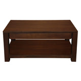Amsterdam Mahogany 2 Drawer Coffee Table