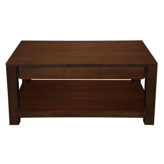 Amsterdam Mahogany 2 Drawer Coffee Table