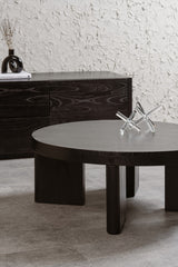 Montrose Round Coffee Table, Black