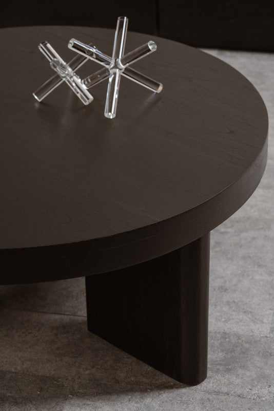 Montrose Round Coffee Table, Black