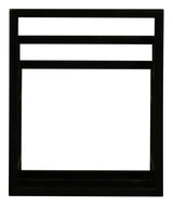 Nobu Solid Mahogany Towel Stand - Black