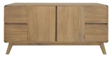 Murtho 2 Door 4 Drawer Buffet Sideboard, Natural