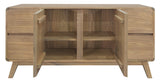 Murtho 2 Door 4 Drawer Buffet Sideboard, Natural