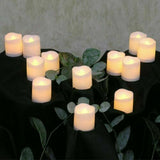48-Pack Flameless LED Tea Light Candles — Battery Powered with On/Off Switch — Allure Home Collections