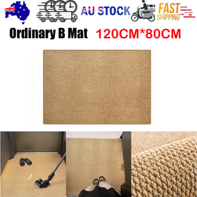 Large non-slip entrance door mat, 120 x 80 cm, dirt-trapping floor mat