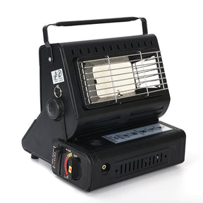 Dinner Plain black portable stainless steel gas heater stove for camping