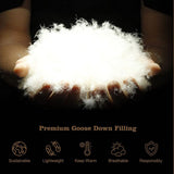 Goose Feather Down Quilt 500 GSM King Size