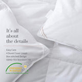 Premium Goose Down 500 GSM Queen Quilt