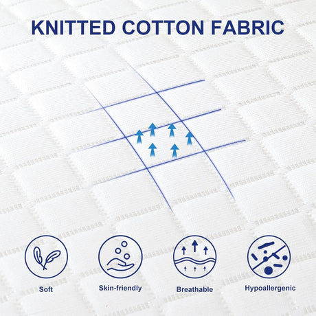 2xKing Adjustable Luxury Cotton Pillows